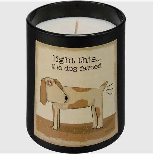Light This… the Dog Farted Candle